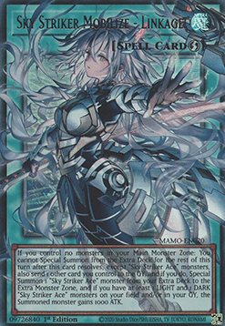 Sky Striker Mobilize - Linkage! (MAMO-EN020) (V.1 - Ultra Rare)