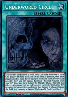 Underworld Circle (MAMO-EN021) (V.2 - Secret Rare)