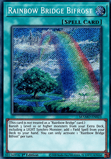 Rainbow Bridge Bifrost (MAMO-EN023) (V.2 - Secret Rare)