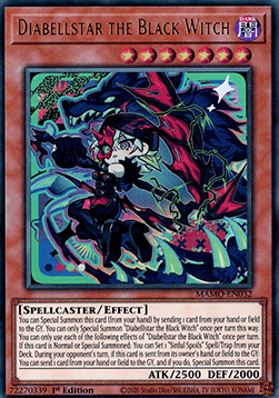 Diabellstar the Black Witch (MAMO-EN032) (V.1 - Ultra Rare)