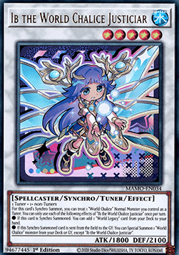 Ib the World Chalice Justiciar (MAMO-EN034) (V.1 - Ultra Rare)