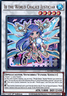 Ib the World Chalice Justiciar (MAMO-EN034) (V.1 - Ultra Rare)