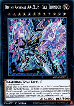 Divine Arsenal AA-ZEUS - Sky Thunder (MAMO-EN035) (V.2 - Secret Rare)