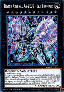 Divine Arsenal AA-ZEUS - Sky Thunder (MAMO-EN035) (V.2 - Secret Rare)