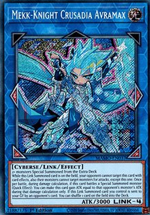 Mekk-Knight Crusadia Avramax (MAMO-EN037) (V.2 - Secret Rare)