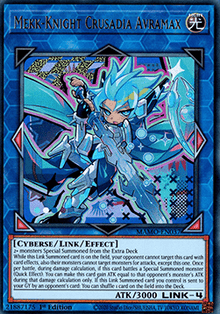 Mekk-Knight Crusadia Avramax (MAMO-EN037) (V.1 - Ultra Rare)