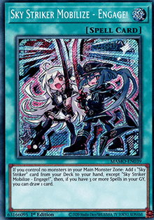 Sky Striker Mobilize - Engage! (MAMO-EN039) (V.2 - Secret Rare)