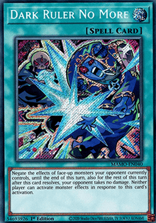 Dark Ruler No More (MAMO-EN040) (V.2 - Secret Rare)