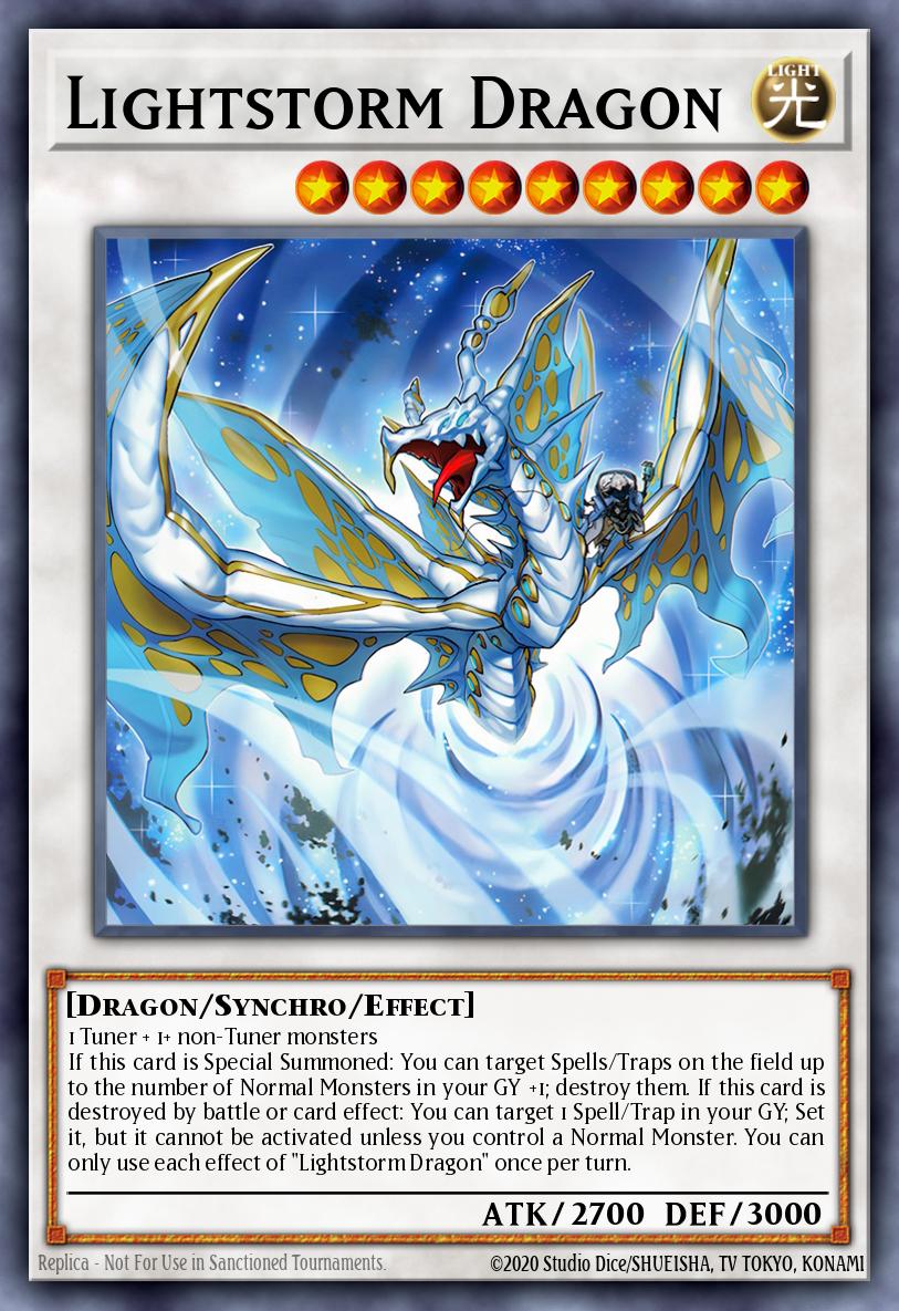 Lightstorm Dragon (MAMO-EN082) (Ultra Rare)