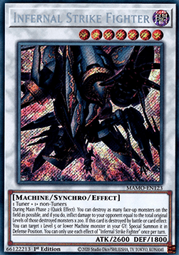 Infernal Strike Fighter (MAMO-EN123) (V.1 - Secret Rare)