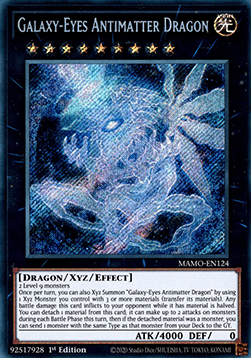 Galaxy-Eyes Antimatter Dragon (MAMO-EN124) (V.1 - Secret Rare)