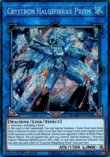 Crystron Halqifibrax Prism (MAMO-EN126) (V.1 - Secret Rare)