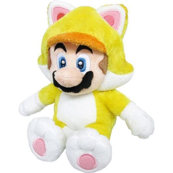 Peluche Super Mario: Mario Cat 25cm