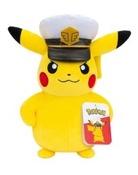 Peluche Pokemon Capitan Pikachu 20cm