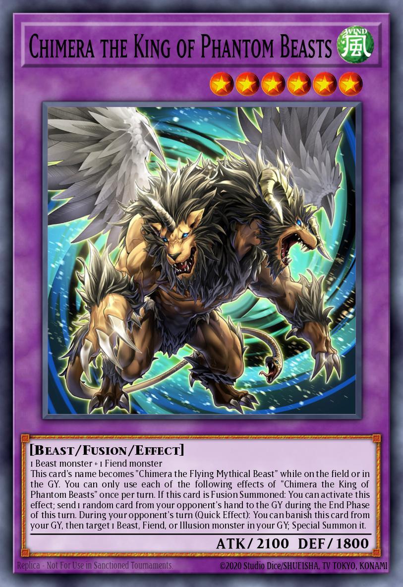 Chimera the King of Phantom Beasts (MAMO-EN074) (Ultra Rare)