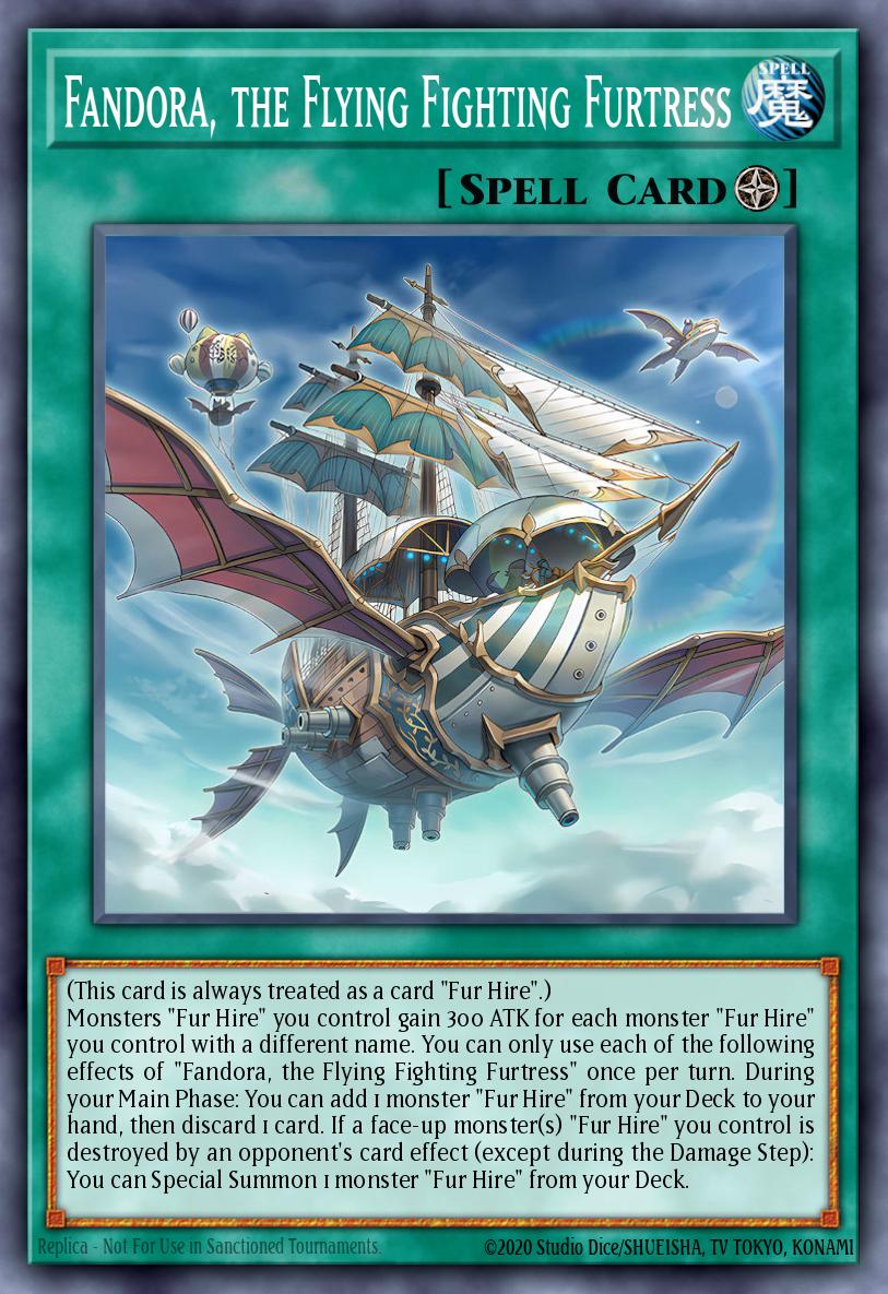 Fandora, the Flying Fighting Furtress (MAMO-EN105) (Ultra Rare)