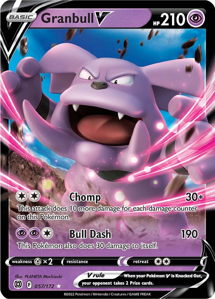 Granbull V (BRS 057/224) (Double Rare)