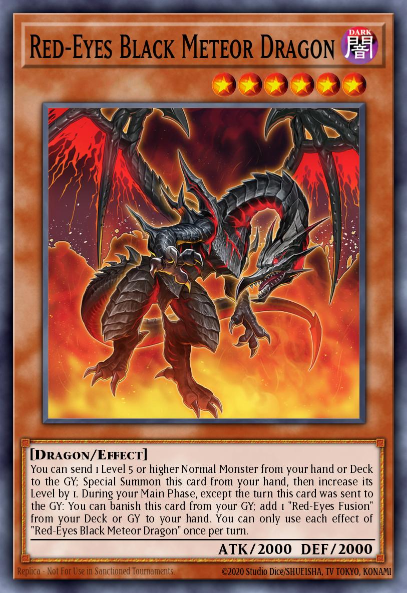 Red-Eyes Black Meteor Dragon (MAMO-EN049) (Ultra Rare)