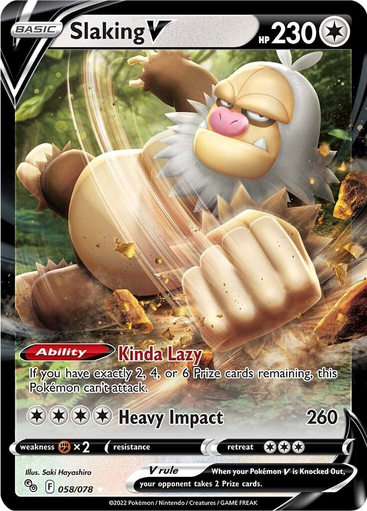 Slaking V (PGO 058/088) (Double Rare)