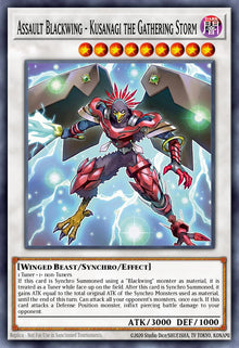 Assault Blackwing - Kusanagi the Gathering Storm (MAMO-EN026) (V.1 - Ultra Rare)