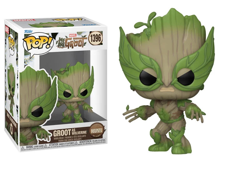 Funko Pop! Marvel 85th We Are Groot as Wolverine 1396