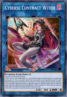 Cyberse Contract Witch (MAMO-EN018) (V.1 - Ultra Rare)