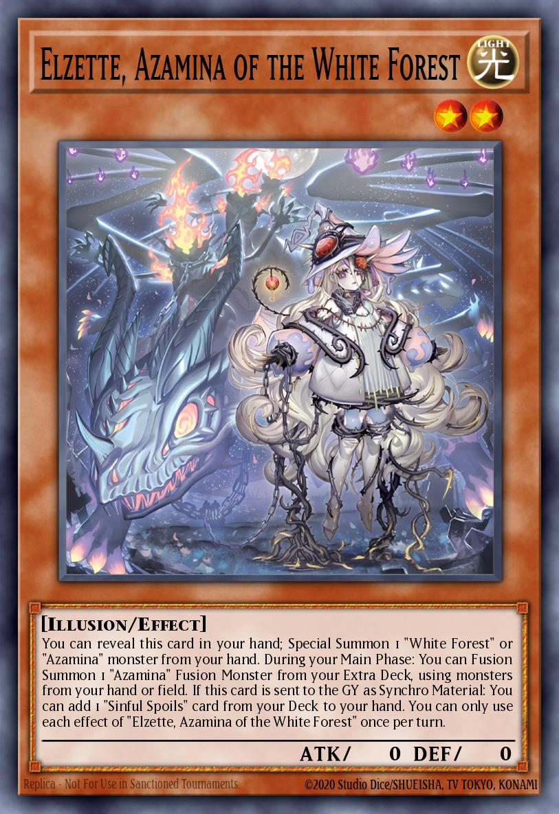 Elzette, Azamina of the White Forest (MAMO-EN054) (Ultra Rare)