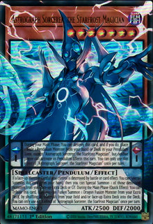 Astrograph Sorcerer, the Starfrost Magician (MAMO-EN015) (V.2 - Ultra Rare) Overframe
