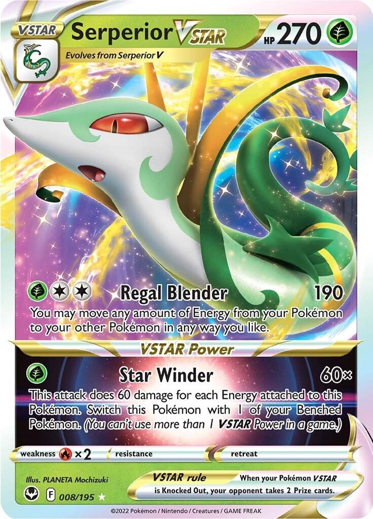 Serperior VSTAR (SIT 008/245) (Triple Rare)