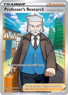 Professor's Research [Professor Rowan] (Full Art) (CRZ 150/230) (Ultra Rare)