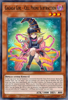 Gagaga Girl - Cell Phone Subtraction (MAMO-EN012) (V.1 - Ultra Rare)
