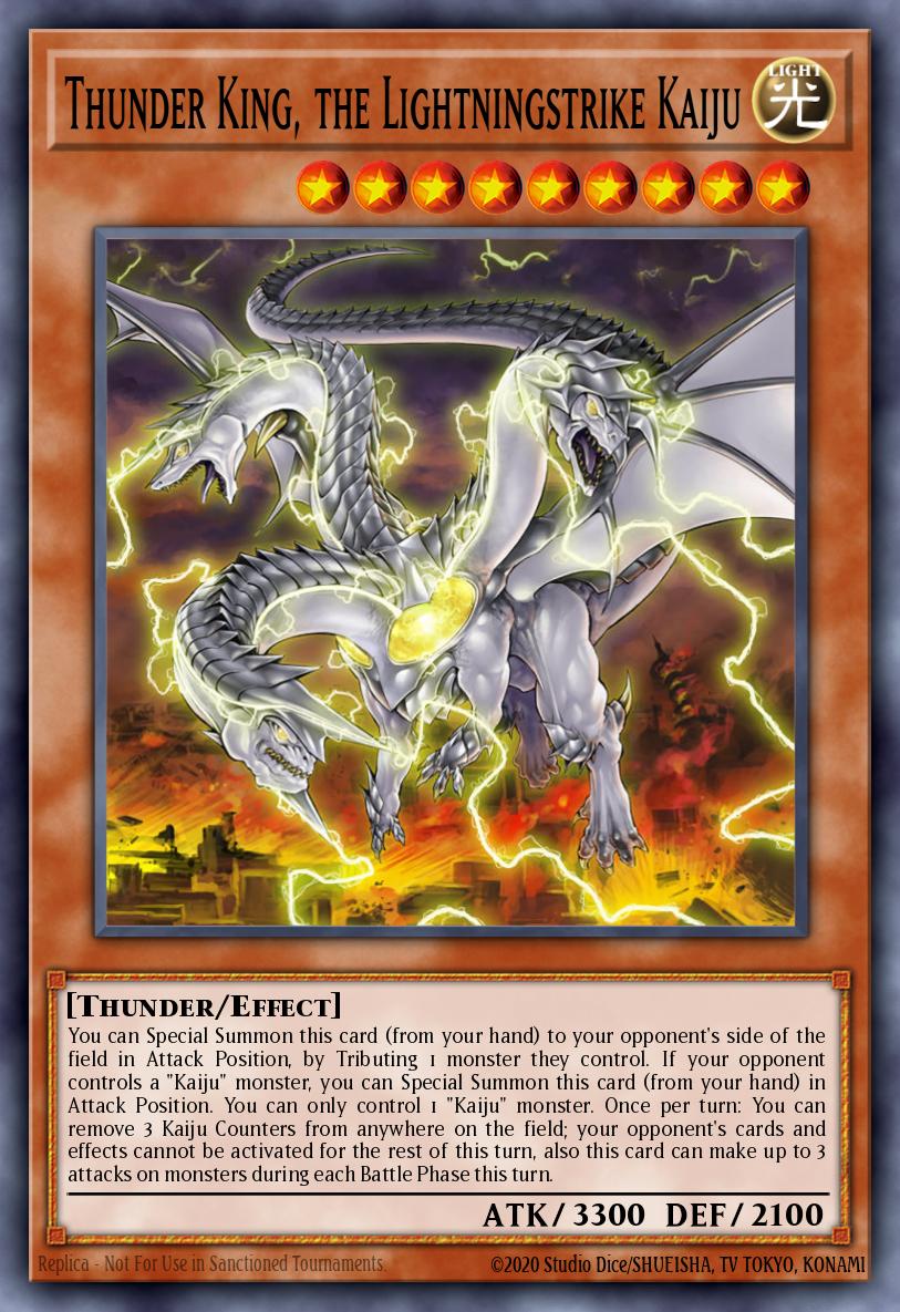 Thunder King, the Lightningstrike Kaiju (MAMO-EN046) (Ultra Rare)
