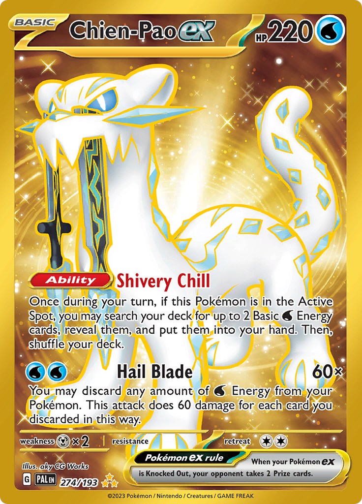 Chien-Pao ex (PAL 274/279) (Secret Rare)
