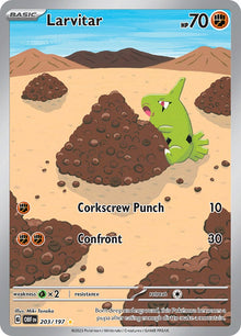 Larvitar (OBF 203/230) (Illustration Rare)