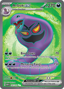 Arbok ex (MEW 185/207) (Ultra Rare)