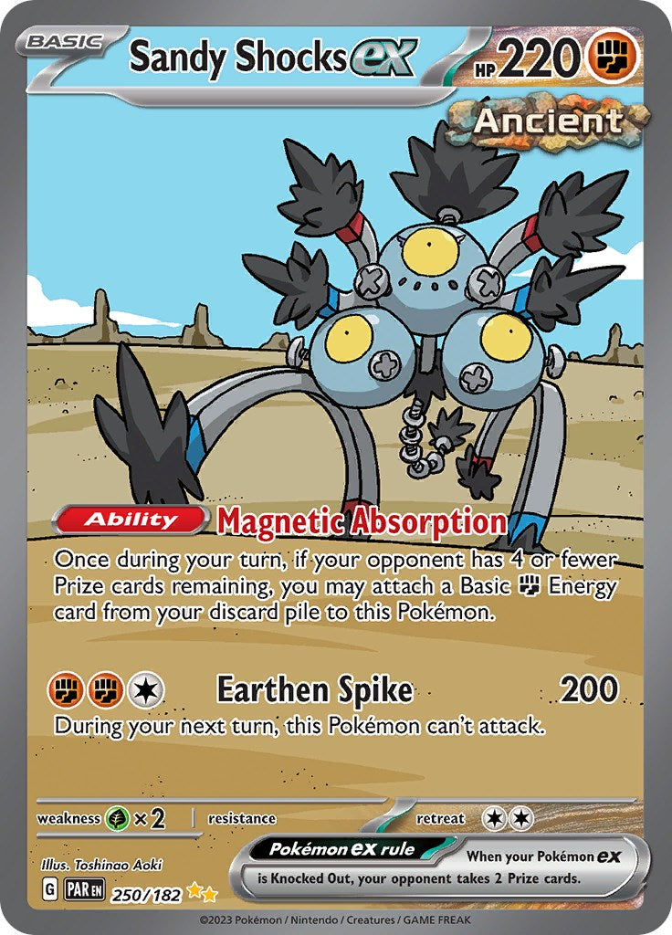 Sandy Shocks ex (PAR 250/266) (Special Illustration Rare)