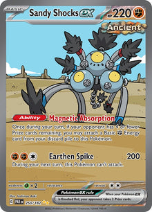 Sandy Shocks ex (PAR 250/266) (Special Illustration Rare)