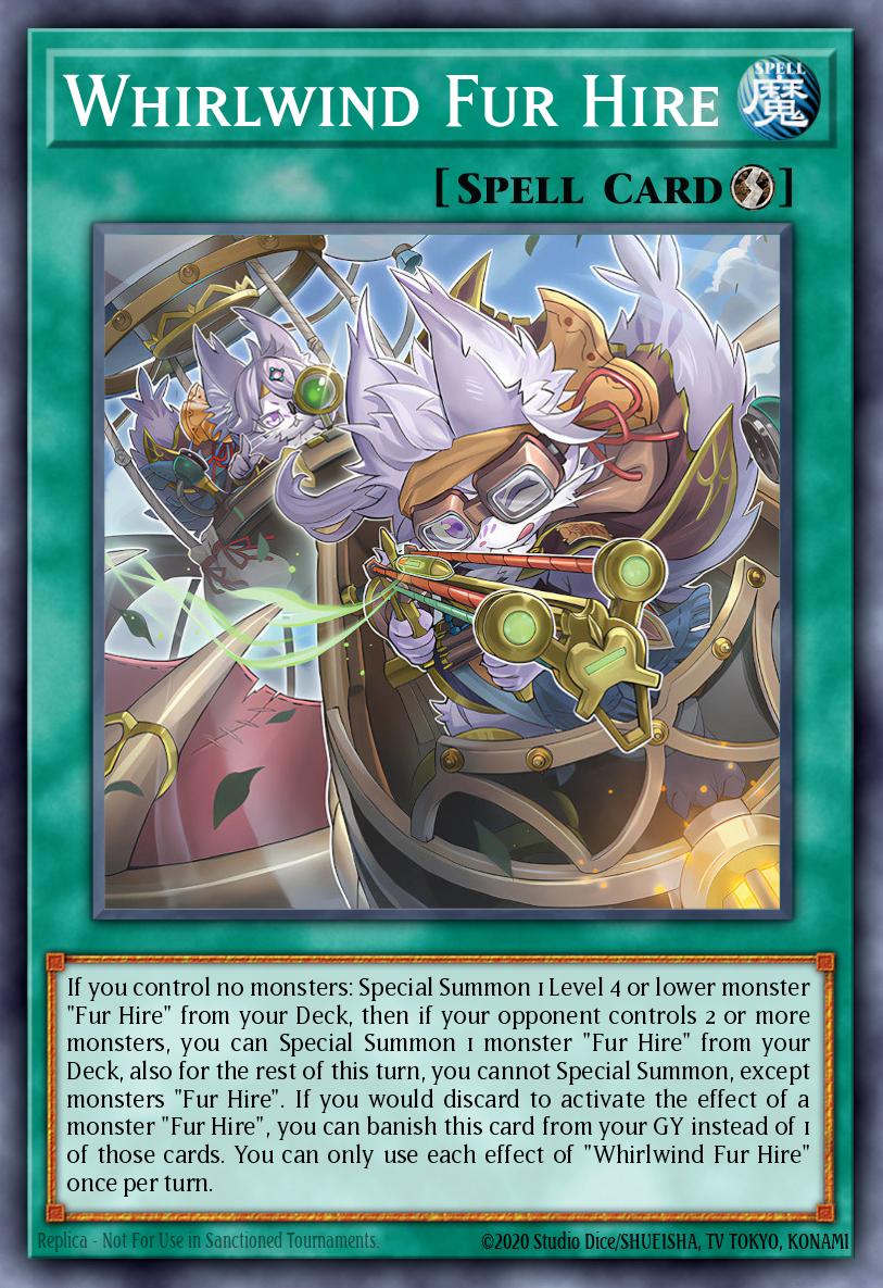 Whirlwind Fur Hire (MAMO-EN106) (Ultra Rare)