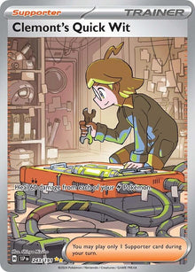 Clemont's Quick Wit (SSP 243/252) (Special Illustration Rare)