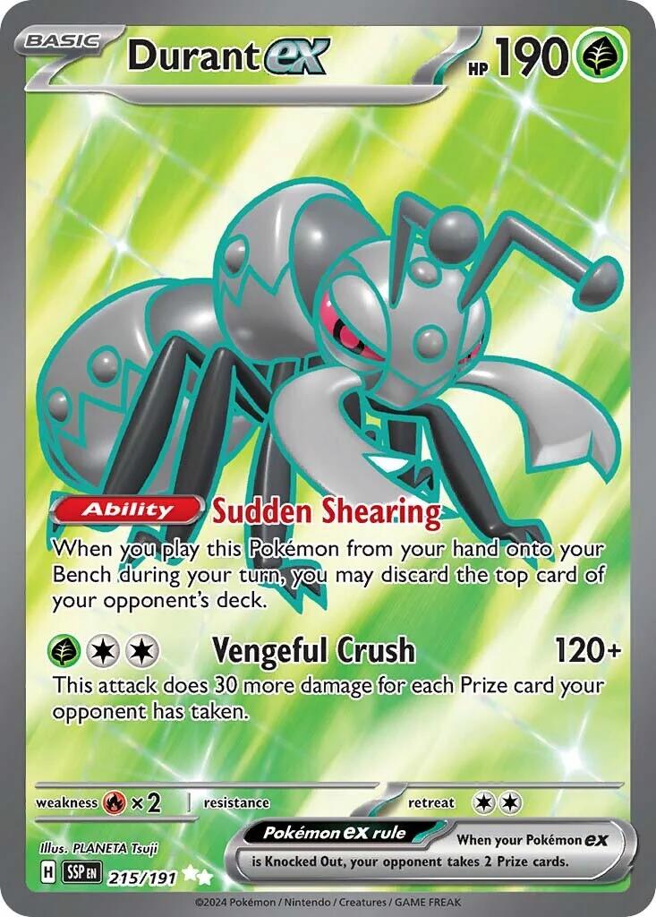Durant ex (SSP 215/252) (Ultra Rare)