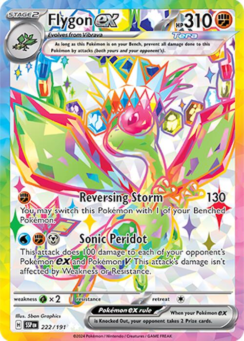 Flygon ex (SSP 222/252) (Ultra Rare)