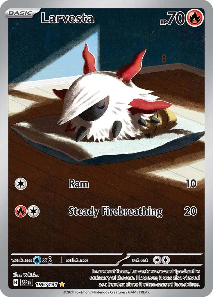 Larvesta (SSP 196/252) (Illustration Rare)