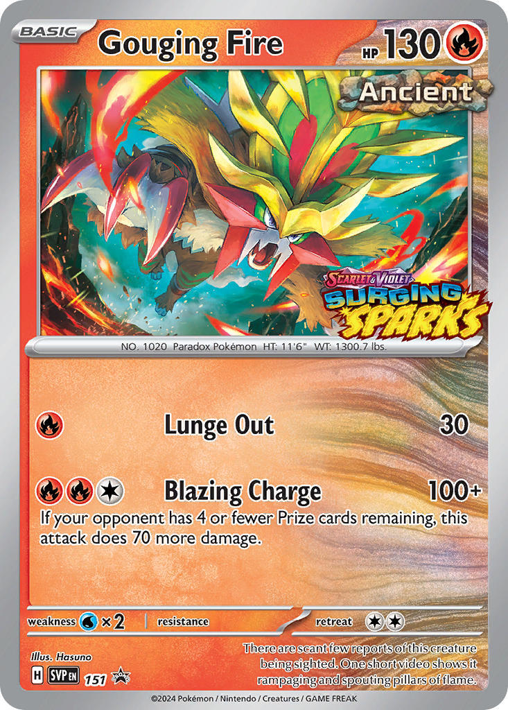 Gouging Fire (SVP 151/217) (Promo)