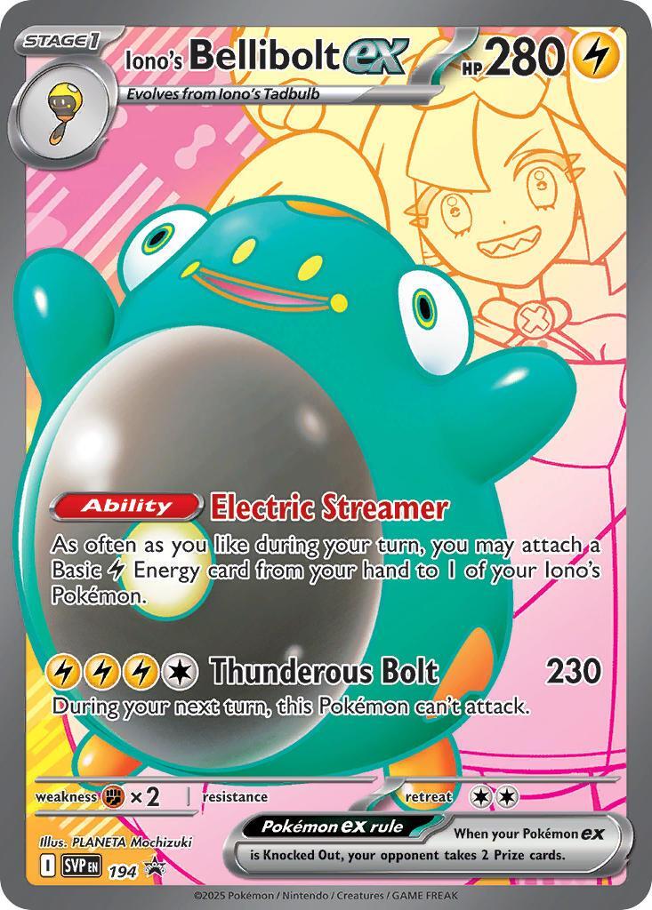 Iono's Bellibolt ex (SVP 194/217) (Promo)