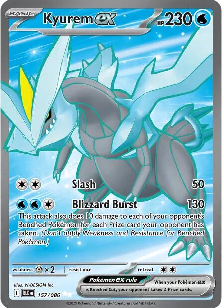 Kyurem ex (BLK 157/172) (Ultra Rare)