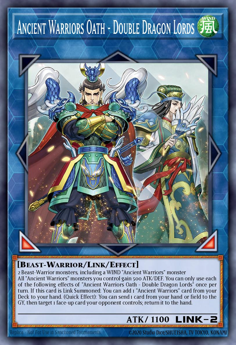 Ancient Warriors Oath - Double Dragon Lords (MAMO-EN088) (Ultra Rare)