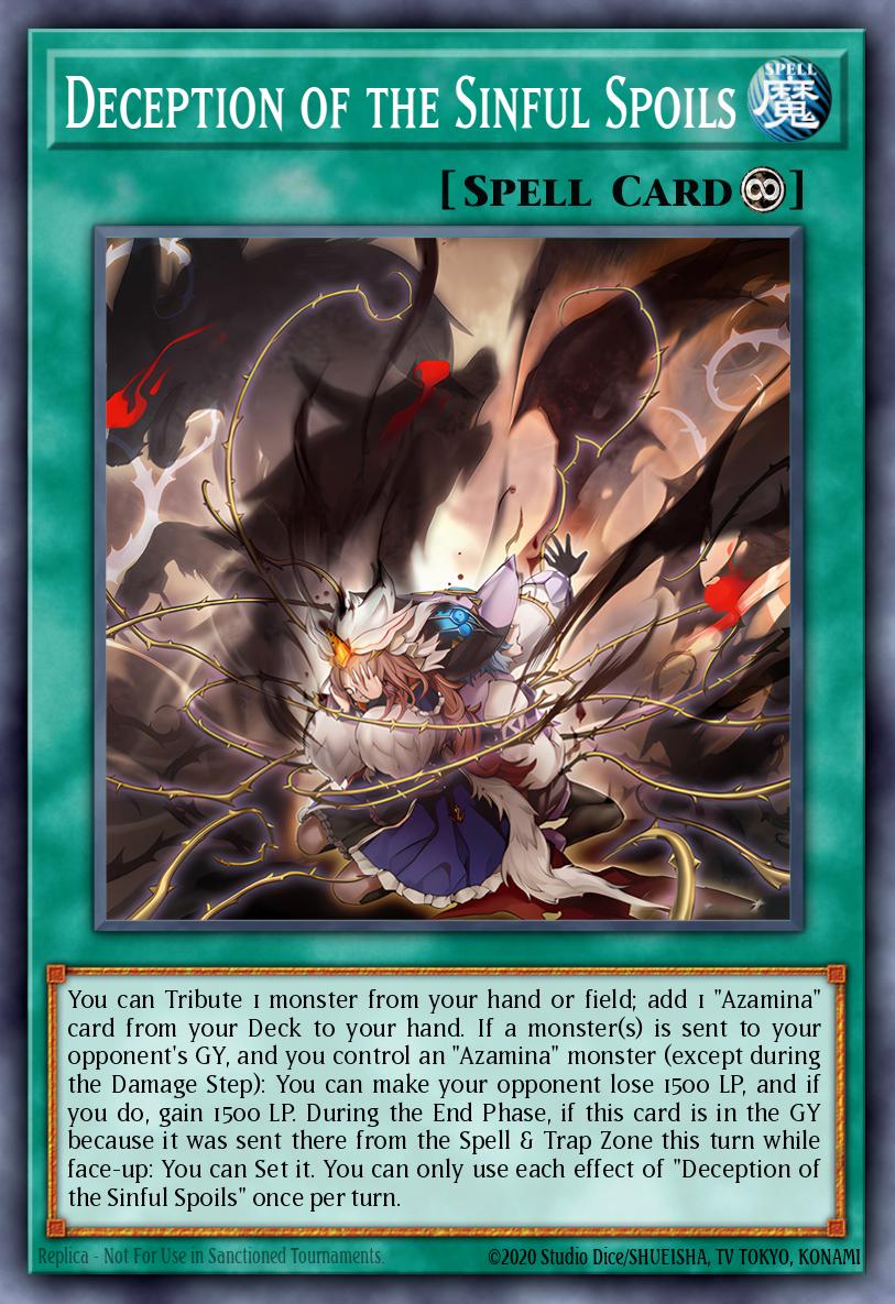 Deception of the Sinful Spoils (MAMO-EN098) (Ultra Rare)