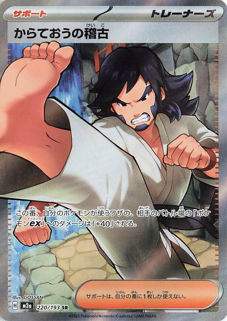 Black Belt's Training (M2a 220/250) (Super Rare)