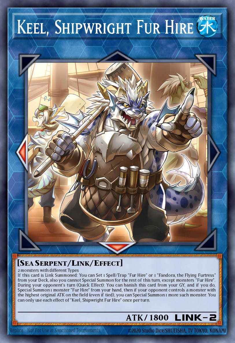Keel, Shipwright Fur Hire (MAMO-EN092) (Ultra Rare)