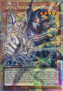 Gagaga Magician - Gagaga Magic (MAMO-EN011) (V.3 - Starlight Rare) Overframe